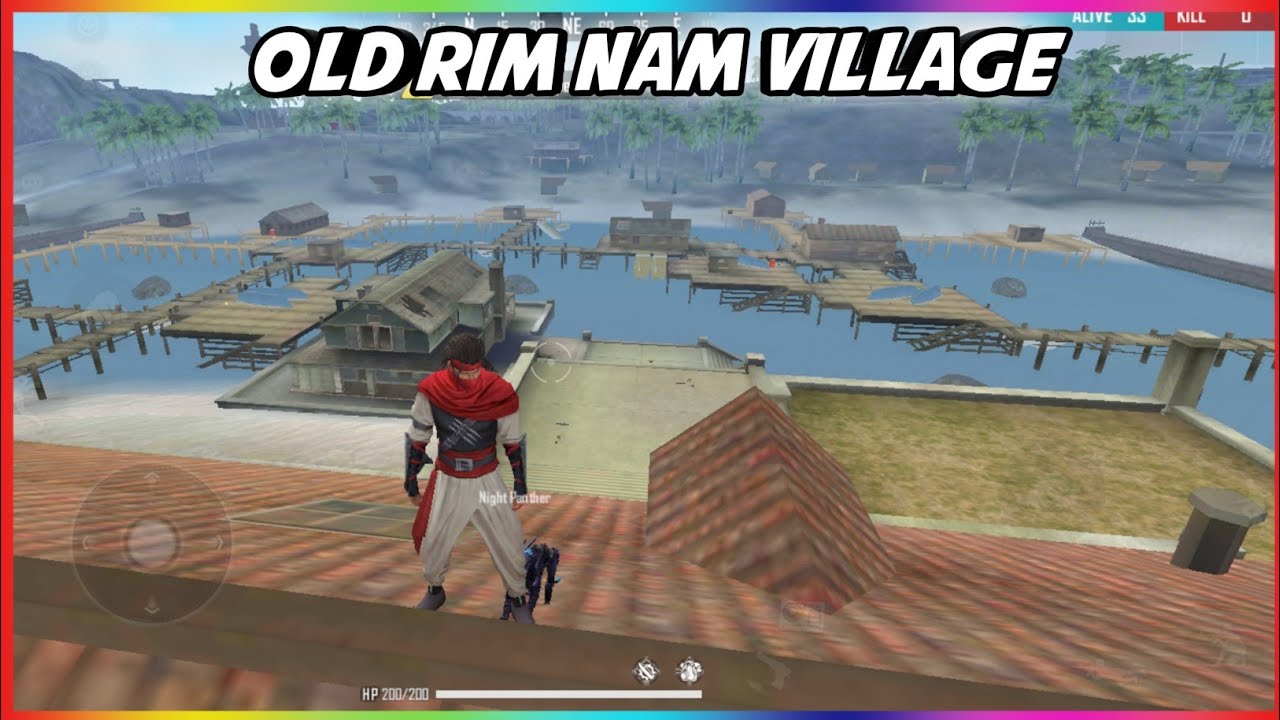 old rim nam village in freefire old Bermuda map