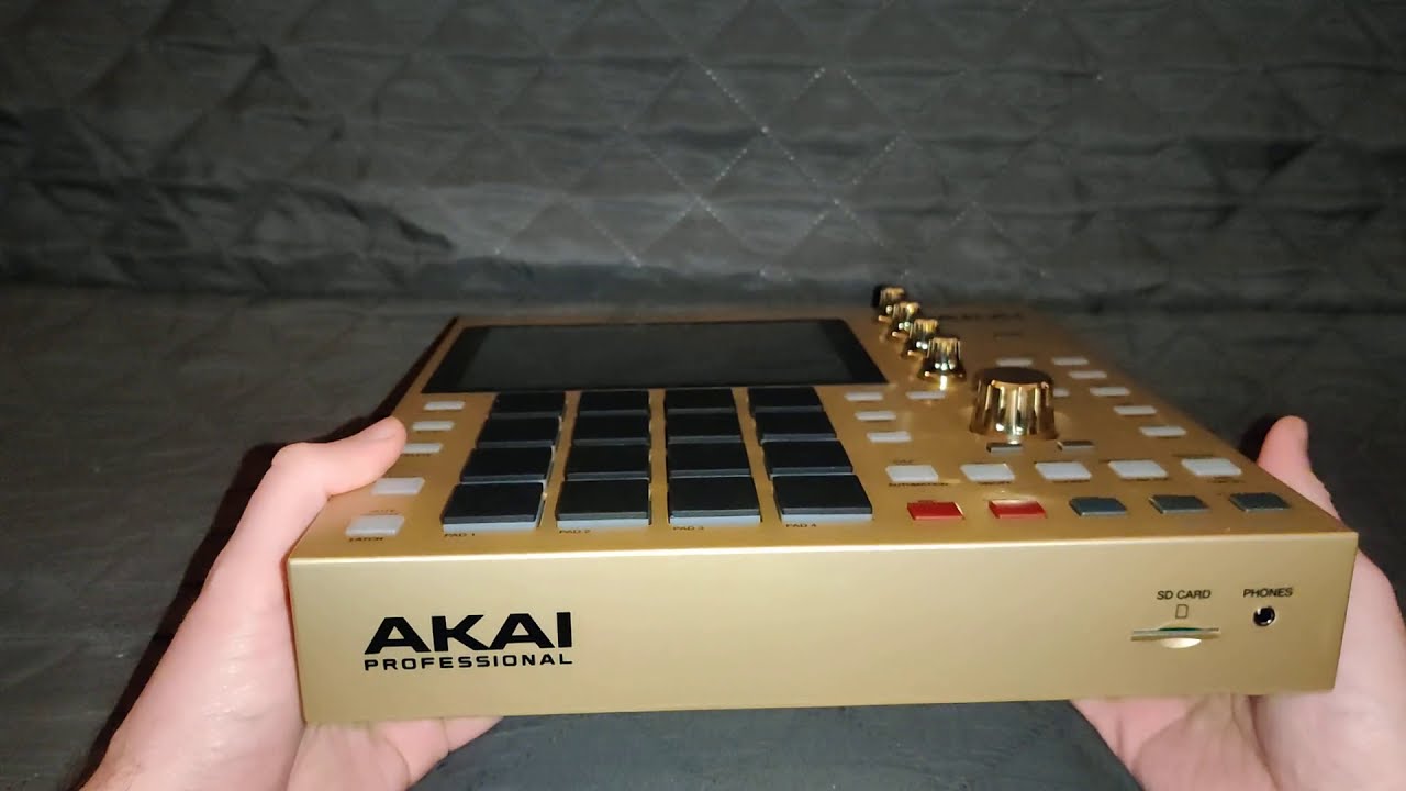 unboxing Akai MPC ONE Gold edition