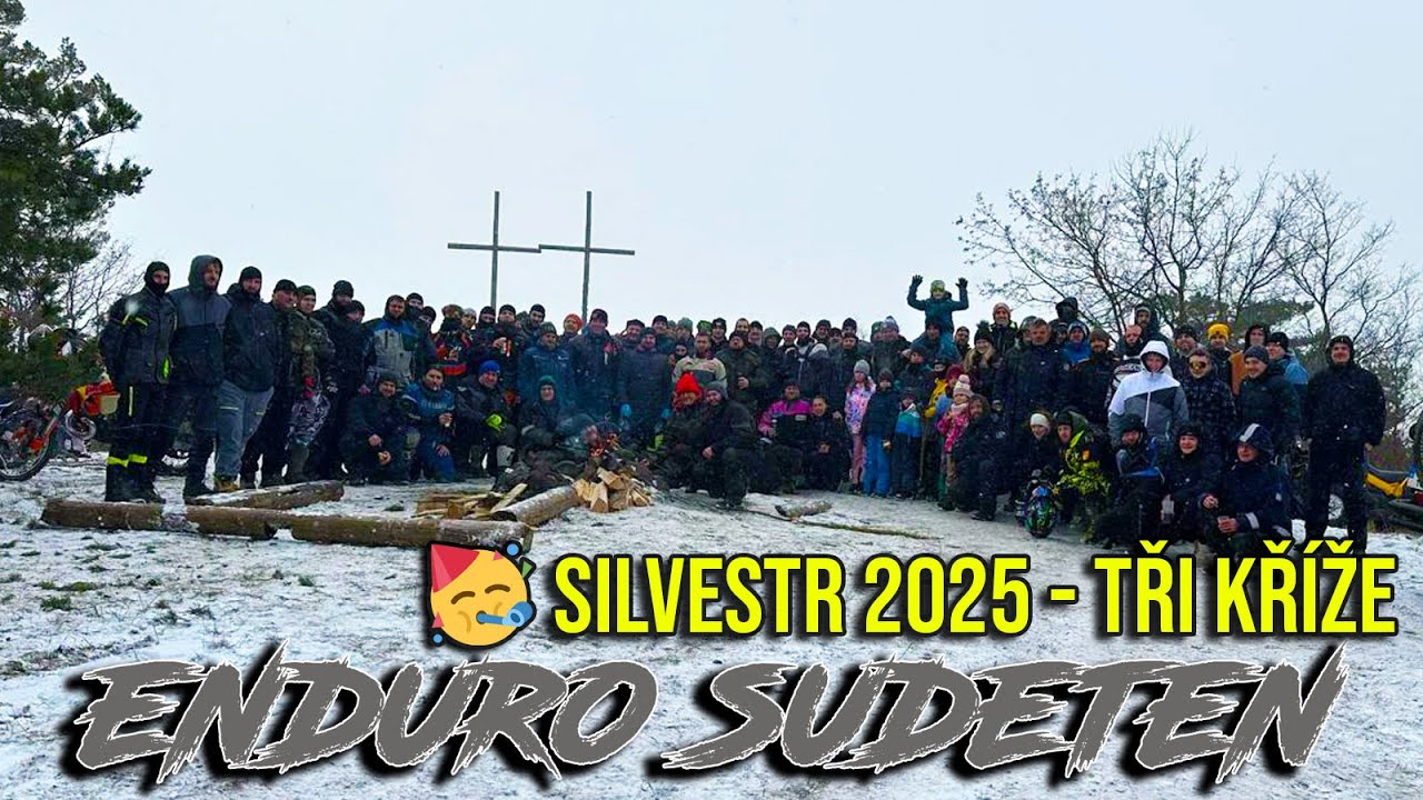 ENDURO SILVESTR PO NAŠEM! | SILVESTROVSKÁ 2025 - TŘI KŘÍŽE