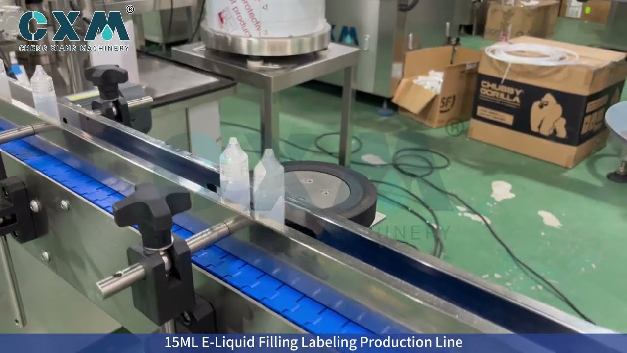 15ML E Liquid Filling Labeling Production Line