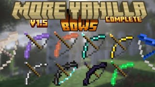 More Vanilla Bows Addon for Minecraft Bedrock 1.21+ | Showcase  screenshot 4