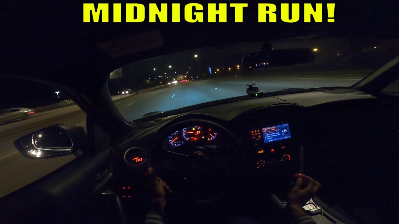 A "Chill" Midnight Cruise in my Turbo GT86..
