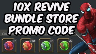 10X Free Revive Bundle Store Promo Code - Marvel Contest Of Champions