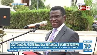 Katikkiro Atongozza Ennyimba Yekitiibwa Kya Buganda Empya, Asabye Abantu Okukiyimba Obulungi