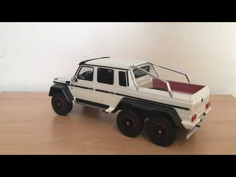 Mercedes-Benz G 63 AMG 6x6 - Voiture miniature de collection - GT SPIRIT
