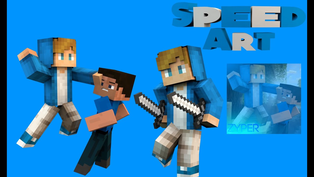 Minecraft SpeedArt ZyperCraft