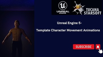 Unreal Engine 5: Testing A Template Character Movement Animation #ue5 #gaming #animation #games
