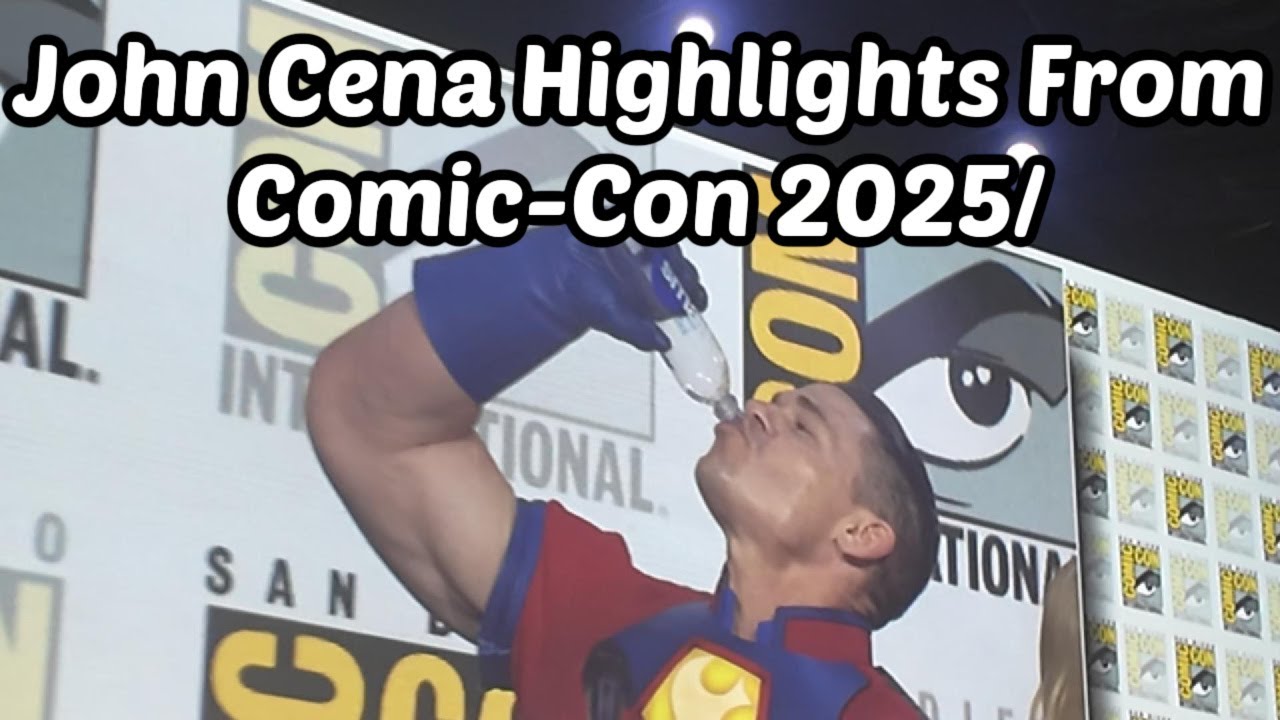John Cena Takes Over Comic-Con! Peacemaker Panel 2025