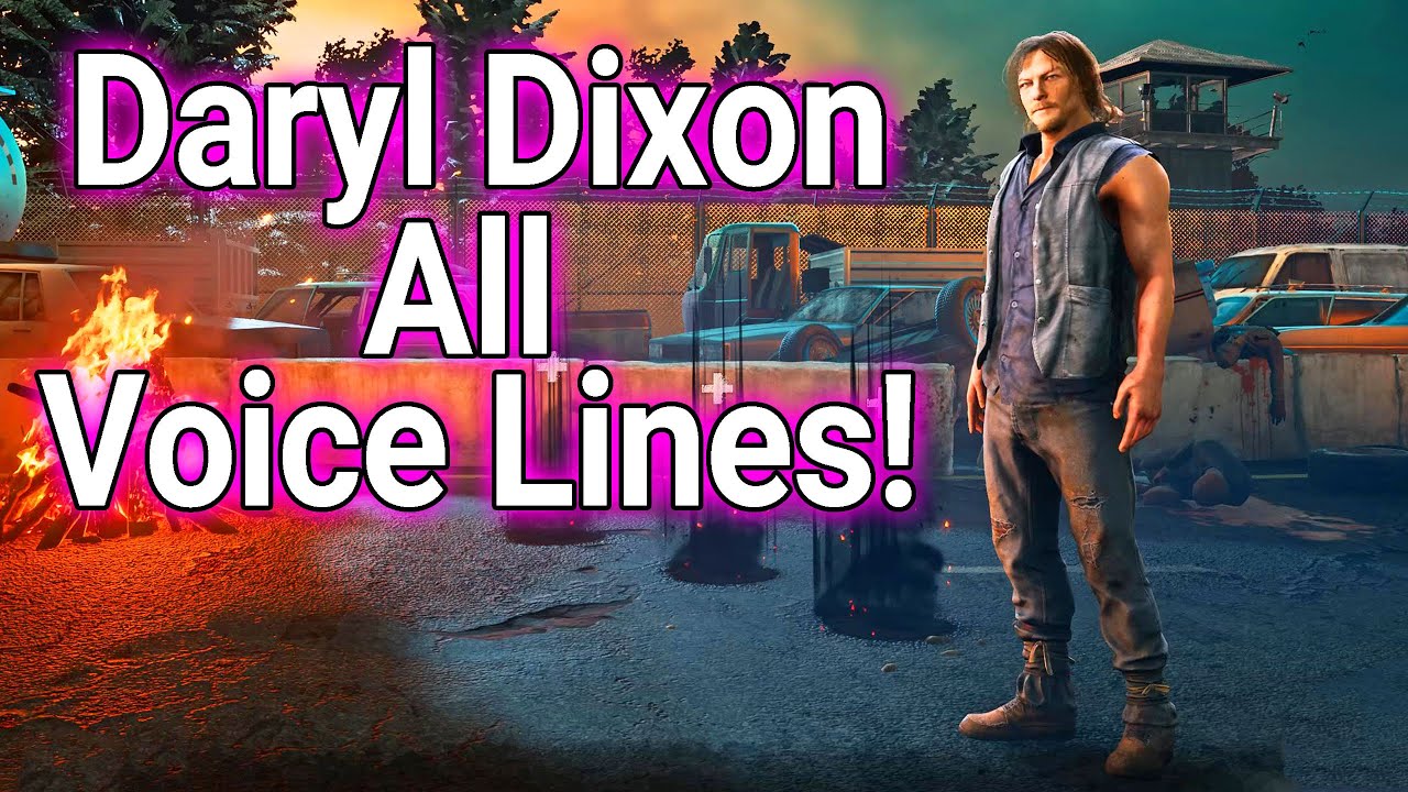 Daryl Dixon All Voice Lines!
