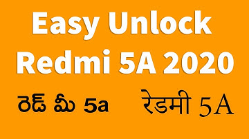 Redmi 5a unlock mi account - Redmi 5a frp unlock miracle box 2020