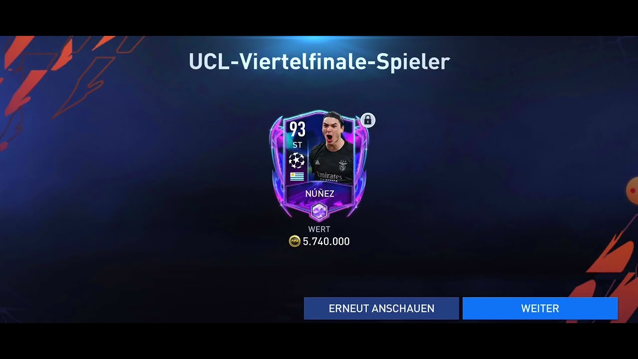 FIFA mobile 22 open exchange 93-94 quarter-final