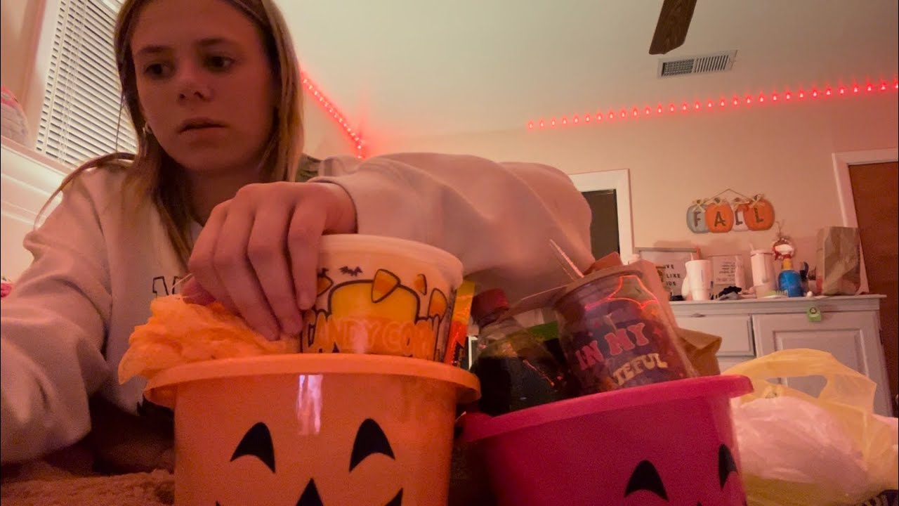 Pt.2 Boo Basket Haul!! 🤍🕸️👻🎃 | ASMR STAR |
