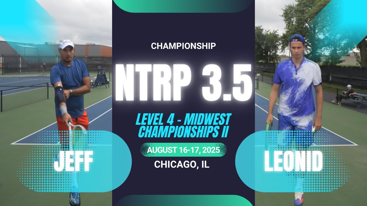 USTA 3.5 Midwest Championships II FINAL: Jeff vs Leonid