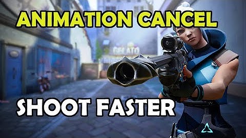 Use this animation cancel in Valorant to shoot faster!