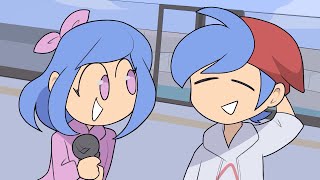 Sky cosplays Soft Sky - FNF animation (Friday Night Funkin') screenshot 5