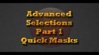 Gimp Tutorial Quick Mask - Advanced Selections Part 1 - Xdtutorials -