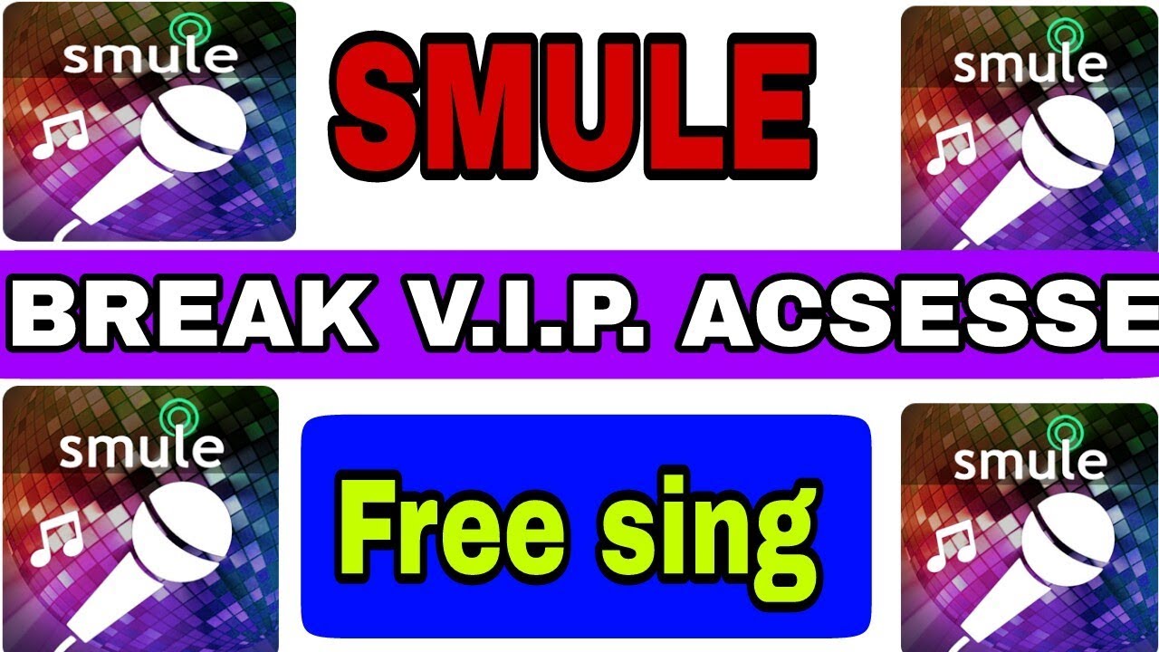 How to sing in smule for free how to get free vip pass free sing