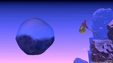 Getting Over It Snake% Speedrun (2:26)