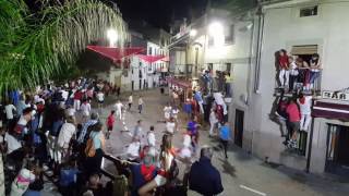 Encierro toro del 27 San Juan Coria 2017