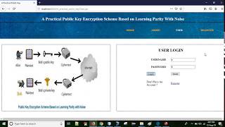 A Practical Public Key Encryption Scheme Based On Learning Parity with Noise ||2019 IEEE JAVAPROJECT