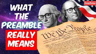 What does the Preamble actually mean? Ace your Civics test with this review! by Civics Review 35,333 views 2 years ago 7 minutes, 1 second