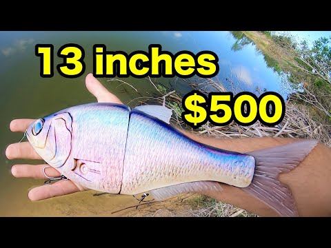 Fishing The Worlds Biggest Glide Bait! (with Crazy Results)