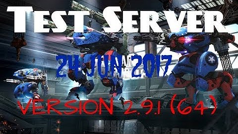 War Robots Test Server - What
