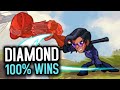 I went random in Brawlhalla Ranked and got diamond without losing