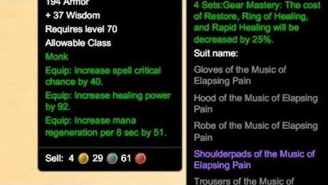 Order and chaos - T3 Monk epic gear - 420TM