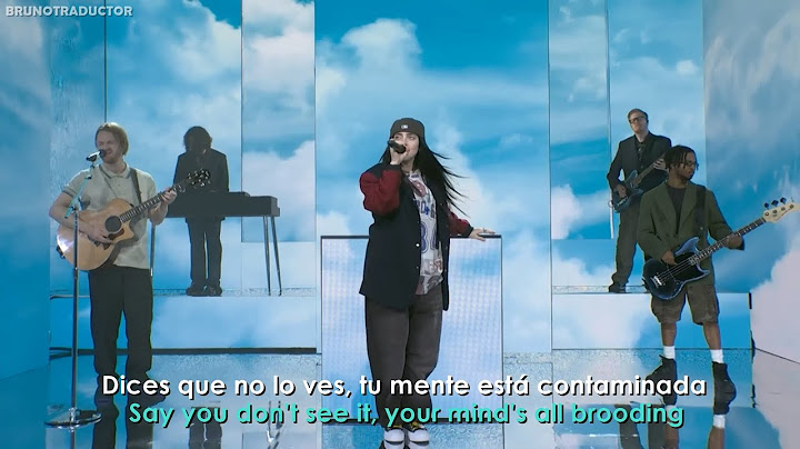 Billie Eilish - BIRDS OF A FEATHER // Lyrics + Español // from Saturday Night Live