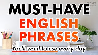 500+ English phrases to help you say anything in daily life (PDF link included)