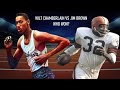 When Jim Brown Challenged Wilt Chamberlain To A Race