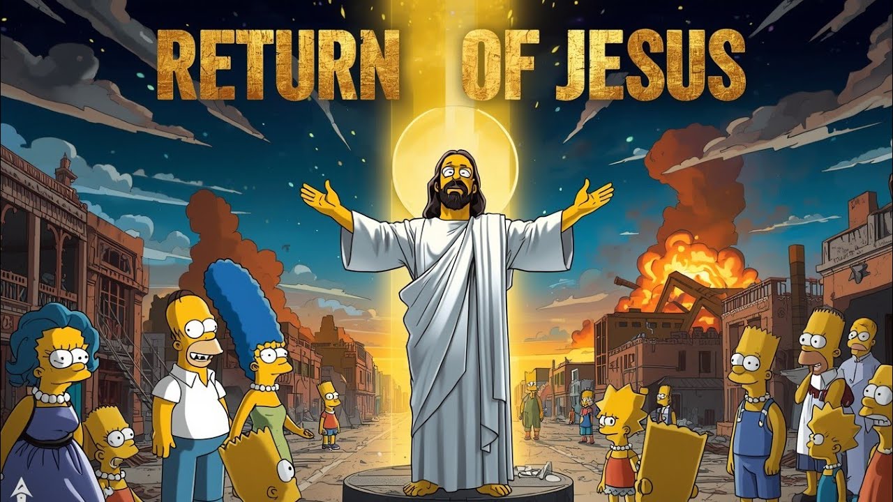 RETURN OF JESUS? The Simpsons’ 2025 Apocalypse Warning 🤯 Allrounderinfos 