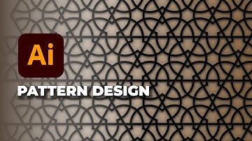 Creating beautiful pattern design/ Adobe Illustrator tutorial