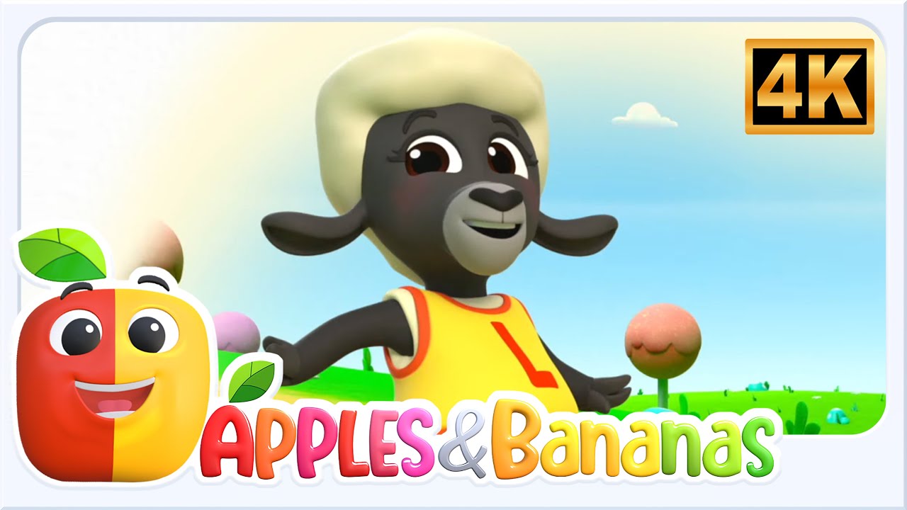 Забавный анимационный видеоролик для детей на тему буквы L Apples and Bananas