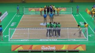 Paralympic Games 2016 Goalball Male SWE 12 x 6 ALG