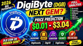 DigiByte (DGB) 2026 Full Analysis — Hidden Gem or Dead Coin? 🔥 DGB Ecosystem, Utility & Tokenomics