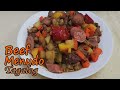 BEEF MENUDO TAGALOG. For Lunch, dinner, Special Occasions. Perfectly Yummy!