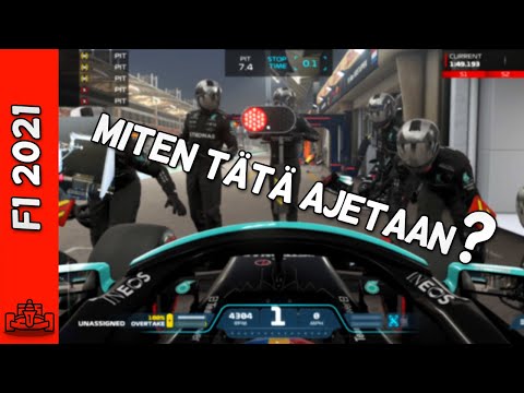 ENSIKOSKETUS F1 AUTOON | F1 2021 w/ Roponen