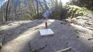 Mini 2.5 gram shape charge Slow motion Mini petardo a carica cava! Rallentatore