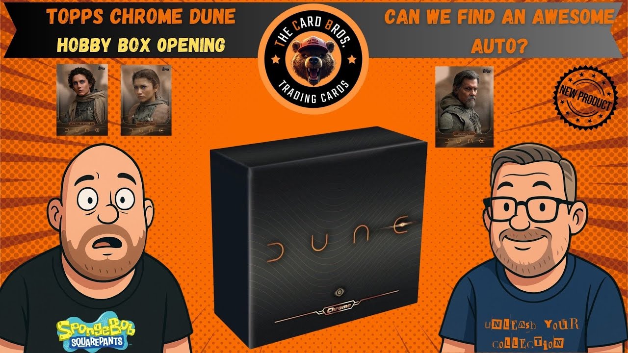 НОВИНКА - Topps Chrome Dune - Hobby Box