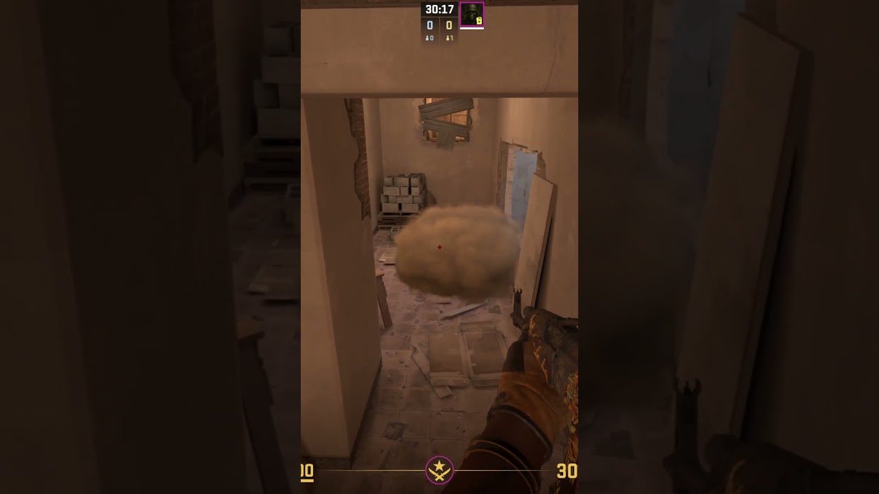 How "not to" Smoke Window on mirage/CS2