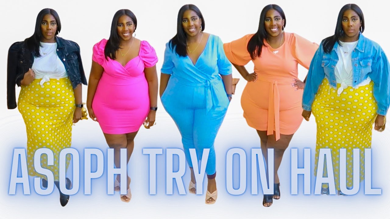 SPRING/SUMMER 2021 ASOPH PLUS SIZE TRY ON HAUL | PRETTY NICI - YouTube