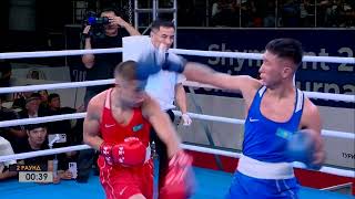 Makhmud Sabyrkhan Kaz Vs. Orazbek Assylkulov Kaz Karakozy Abdaliyev Memorial 2024 Final 57Kg