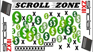 SCROLL ZONE (2024) Longplay, ZX81 16K