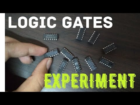 LOGIC GATES : NAND | PART 3 | EXPERIMENT |ELECTRONIC DEVICES | BY CBR
