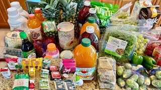 Weekly Vegan Grocery Haul/ Food Lion, Publix, & Walmart / Dinner Menu Plan / Reverse Meal Plan