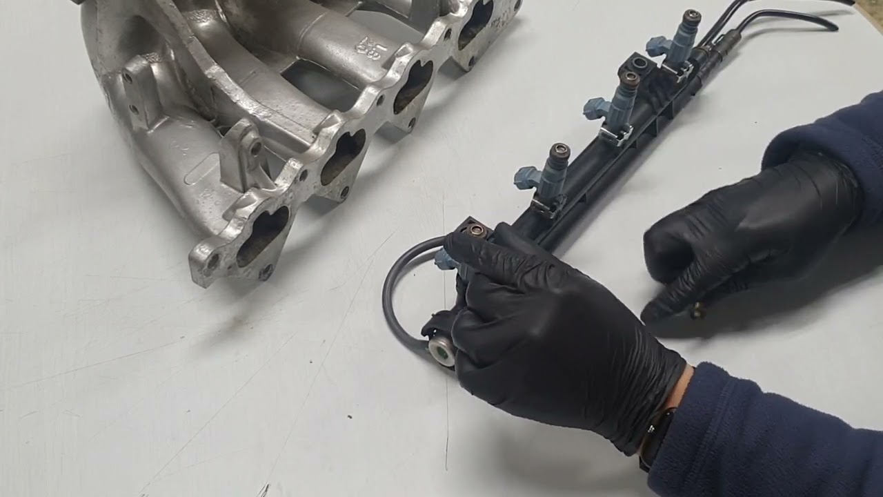 (자동차정비기능사 실기)가솔린 인젝터 탈부착