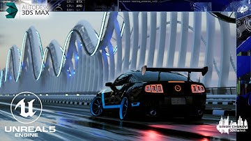 Bridge Meydan  3D Modeling 3Ds max  Render Unreal Engine 5