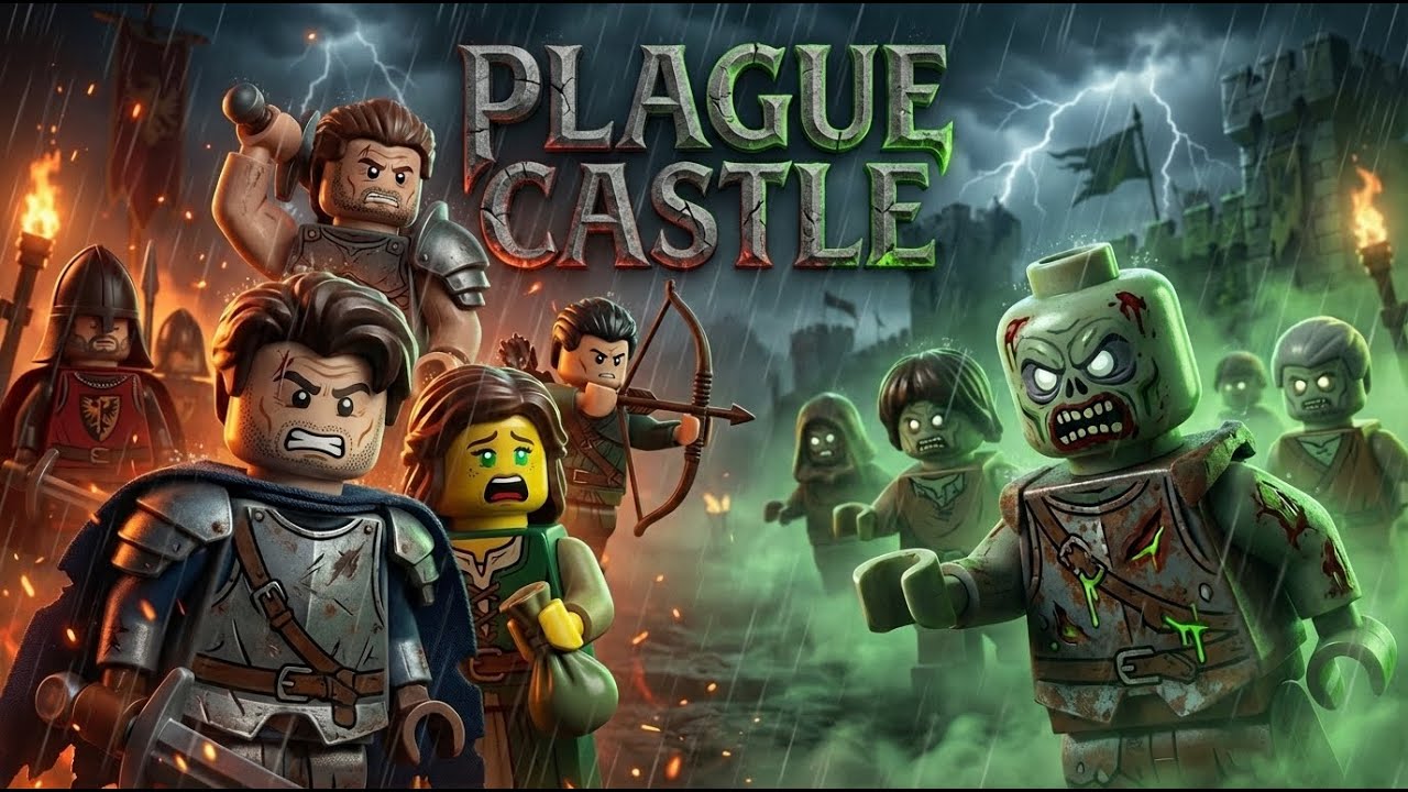 LEGO Zombie: Plague Castle EP 14 | LEGO Zombie 3D Animation